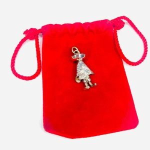 925 sterling silver zarape man pendant